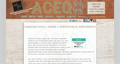 Desktop Screenshot of aceqrestaurant.com